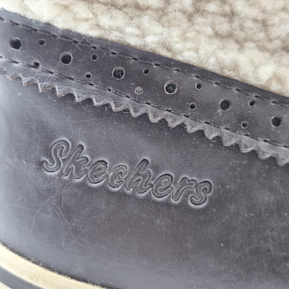 Skechers Outdoor Boots Womens Size 8 Brown Faux Fur Lined Zip Snow Winter 47581 - Picture 3 of 15